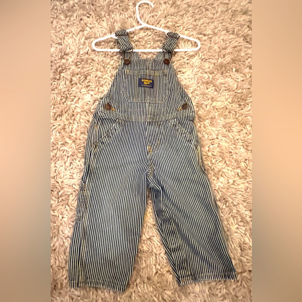 Oshkosh Hickory Striped Overalls